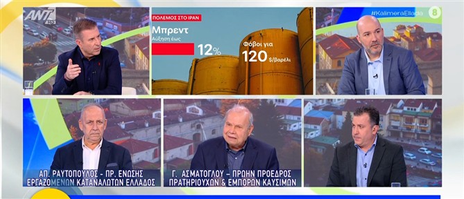 "Καλημέρα Ελλάδα" - Πρ. Πρόεδρος Πανελλήνιας Ομοσπονδίας Πρατηριούχων & Εμπόρων Καυσίμων: Ποια είναι η κατάσταση στις αντλίες