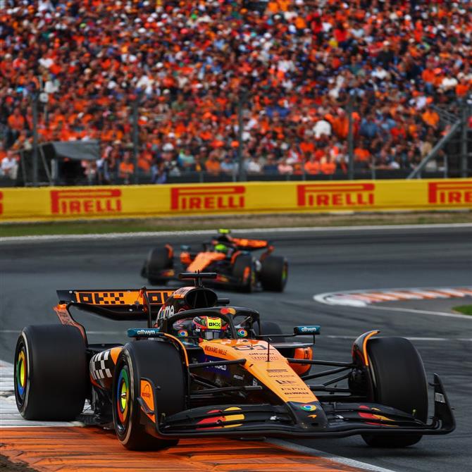 Formula 1: Απόλυτη κυριαρχία του Όσκαρ Πιάστρι στο 15ο Grand Prix στην Ολλανδία που μεταδόθηκε ζωντανά, αποκλειστικά στο ΑΝΤ1+