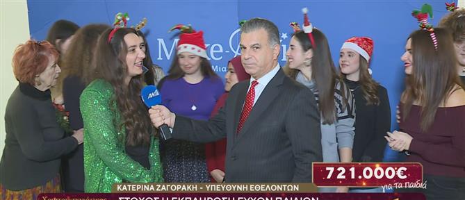 Ο Χριστουγεννιάτικος Τηλεμαραθώνιος Αλληλεγγύης ΑΝΤ1 στηρίζει τα παιδιά του σωματείου Make  - A – Wish Ελλάδος