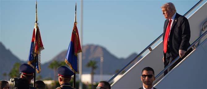 Σύνοδος για τη Γάζα: Προσγειώθηκε στην Αίγυπτο ο Ντόναλντ Τραμπ (live)