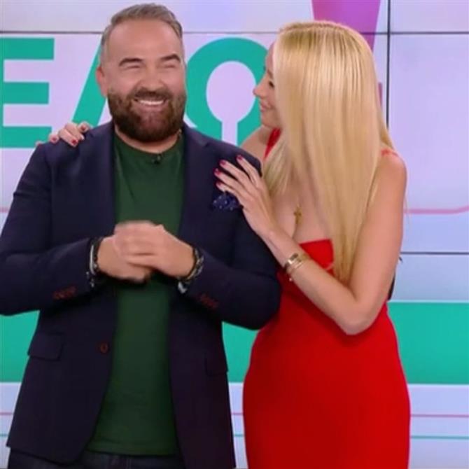 Εδώ Tv: Ο Γρηγόρης Γκουντάρας και η Ναταλί Κάκκαβα έκαναν πρεμιέρα στο Open - "Επιστρέφουμε σ’ ένα κανάλι που μας έχει αγαπήσει"