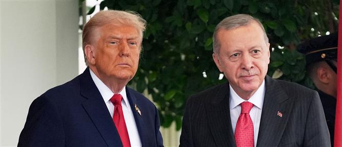 Σε εξέλιξη η συνάντηση Τραμπ – Ερντογάν: Στο τραπέζι F-35, Γάζα και Boeing