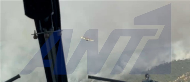 Επιχειρούν στις μεγάλες πυρκαγιές της Ισπανίας τα ελληνικά πυροσβεστικά αεροσκάφη - Δείτε βίντεο μέσα από το πιλοτήριο