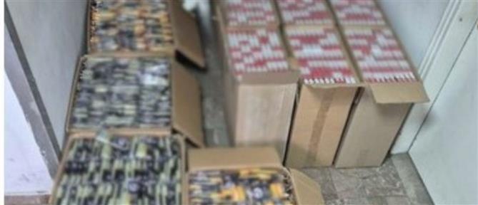 Ξάνθη: Κατασχέθηκαν 6.000 πακέτα λαθραίων τσιγάρων και πάνω από 100 κιλά λαθραίου καπνού