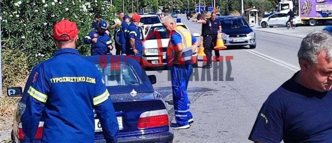Τροχαίο στην Κατερίνη: Νεκρός ο 61χρονος οδηγός (εικόνες)
