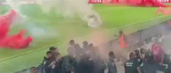 Χάος στο Τελ Αβίβ: Αναβλήθηκε το ντέρμπι της Χάποελ με τη Μακάμπι - Δεκάδες τραυματίες