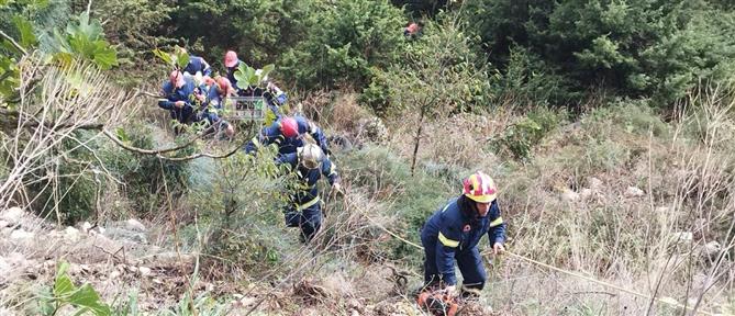 Ηράκλειο: Άνδρας έπεσε σε γκρεμό 30 μέτρων