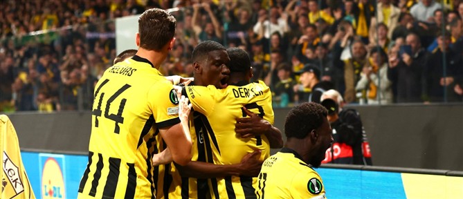 ΑΕΚ - Ράγιο Βαγιεκάνο: Γκολ με εξαιρετική κεφαλιά του Ζίνι - Άμεση απάντηση των Ισπανών (βίντεο)