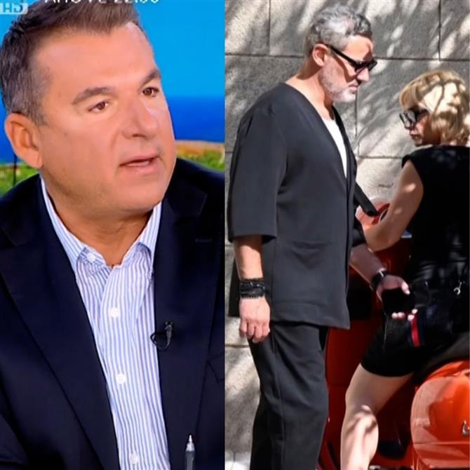 Ελεωνόρα Ζουγανέλη - Νίκος Συρίγος: Οι φωτογραφίες από τη βόλτα με βέσπα χωρίς κράνος & η αντίδραση του Άδωνι Γεωργιάδη