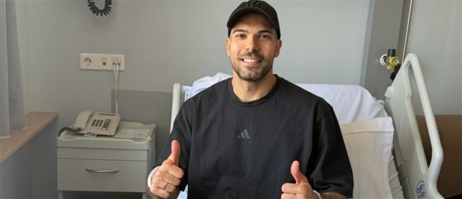 Σλούκας: Ήδη μετράω αντίστροφα για επιστροφή, θα γυρίσω σύντομα