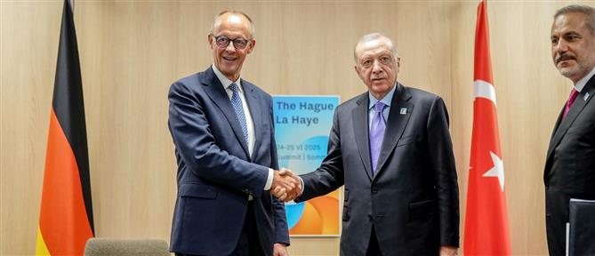 Αντιπαράθεση Ερντογάν – Μερτς στην Άγκυρα: Η Γερμανία δεν βλέπει τι γίνεται στη Γάζα;