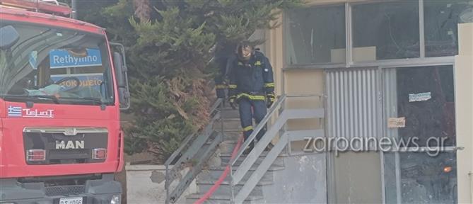 Χανιά: Φωτιά σε διαμέρισμα (εικόνες)