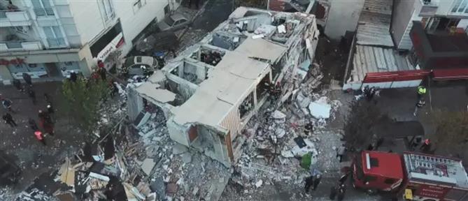 Τουρκία: Κατάρρευση πολυκατοικίας στο Κοτζαέλι