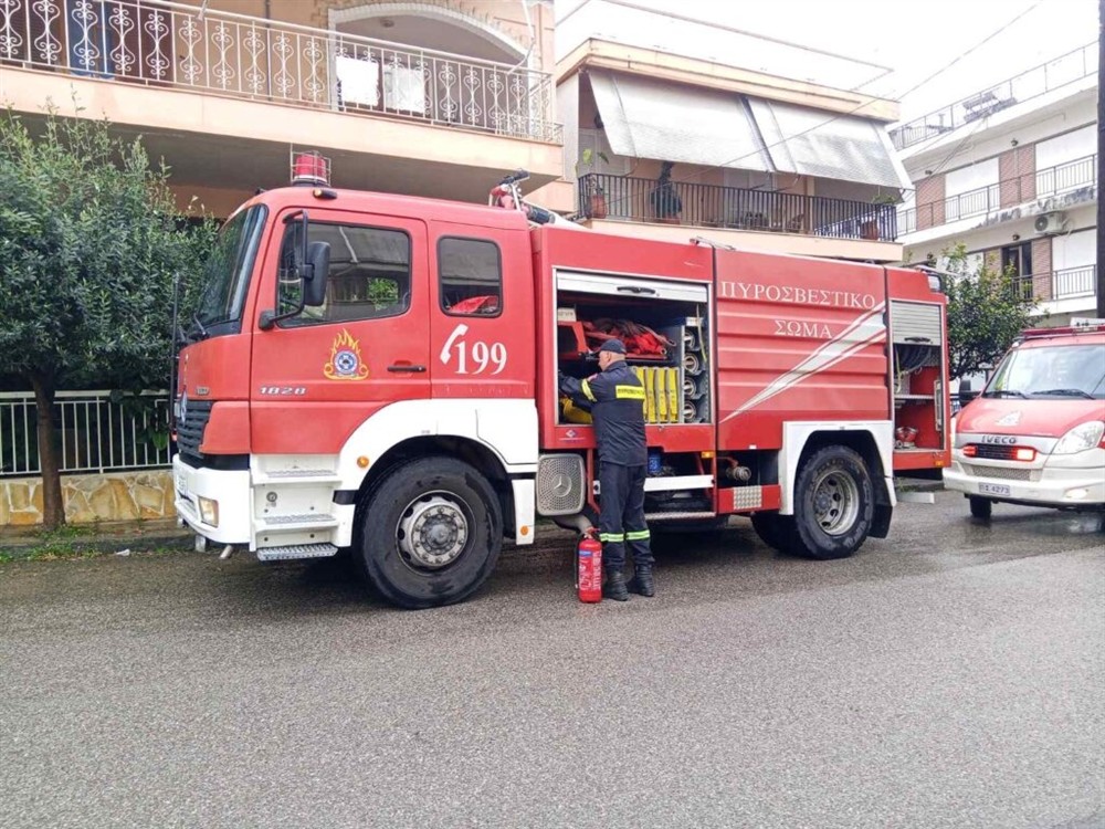 αγρινιο - φωτια