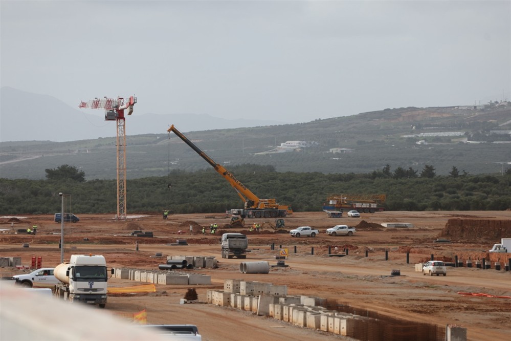 Μητσοτάκης - Κρήτη - αεροδρόμιο