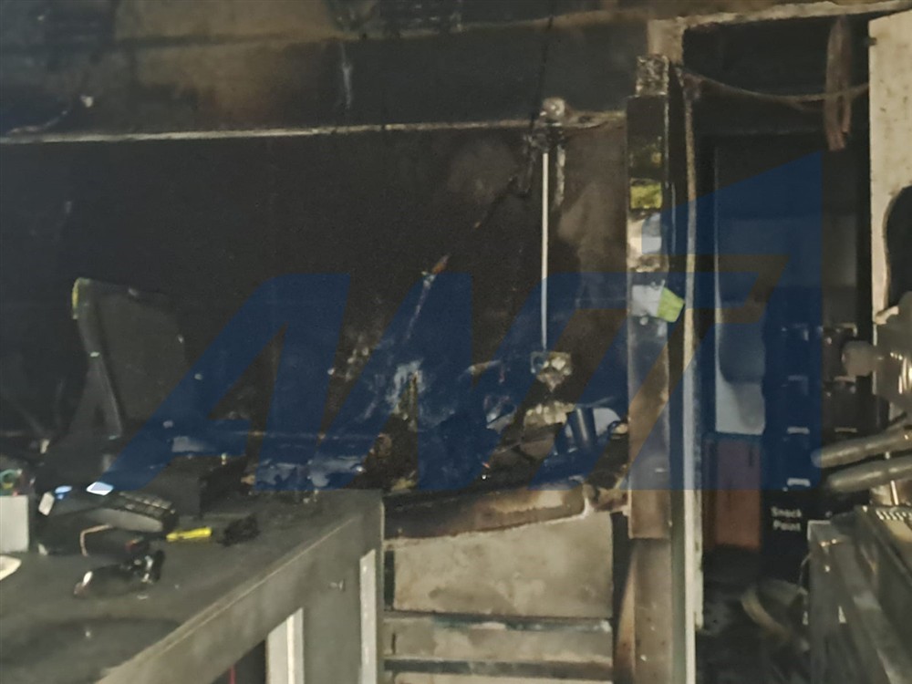 Άγιοι Ανάργυροι - φωτιά - καφετέρια