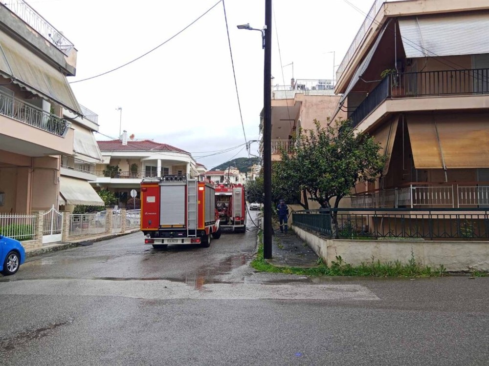 αγρινιο - φωτια