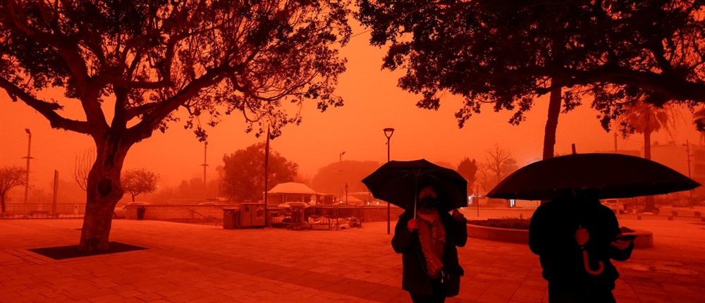 Ηράκλειο - Αφρικανική σκόνη