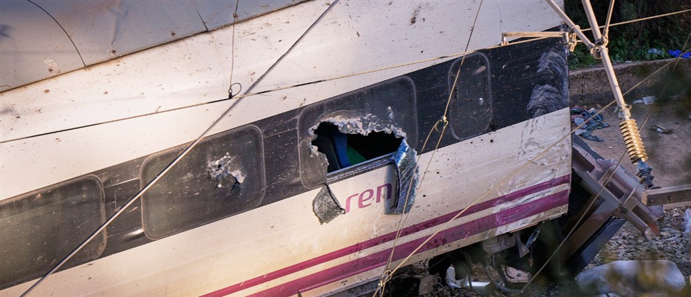 Σιδηροδρομικό δυστύχημα στην Ισπανία