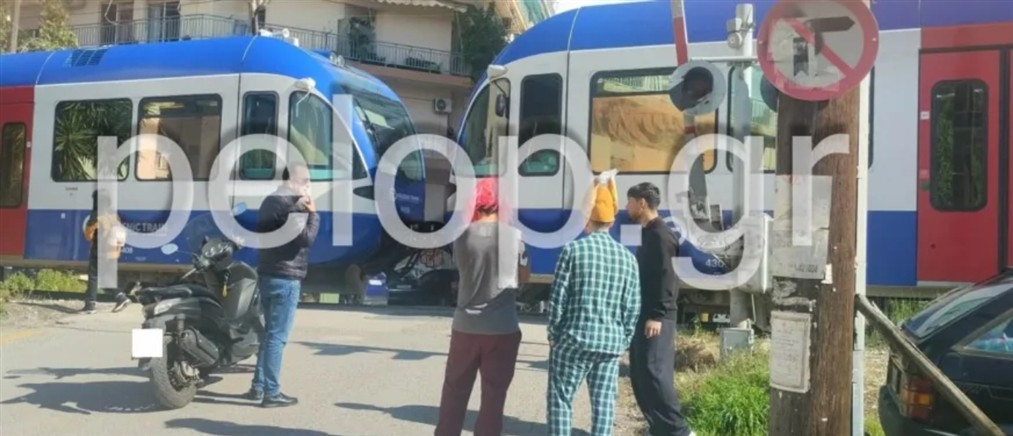 Πάτρα: Αμαξοστοιχία προσέκρουσε σε αυτοκίνητο - Ακυρώνονται τα δρομολόγια