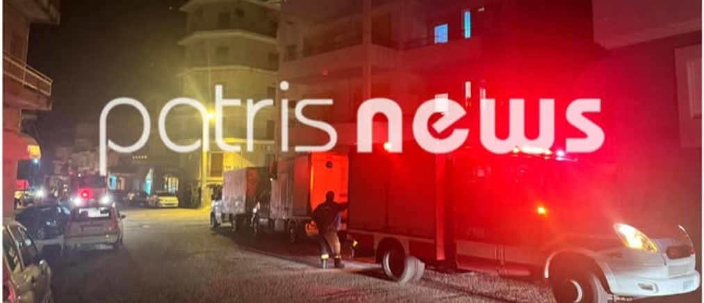 Πύργος: Φωτιά σε καμινάδα διαμερίσματος (εικόνες)