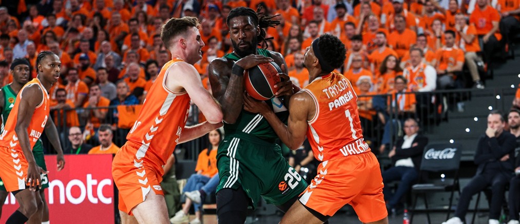 Euroleague: Η Βαλένθια ισοπέδωσε τον Παναθηναϊκό με 81-64 και τον έστειλε... εκτός Final Four