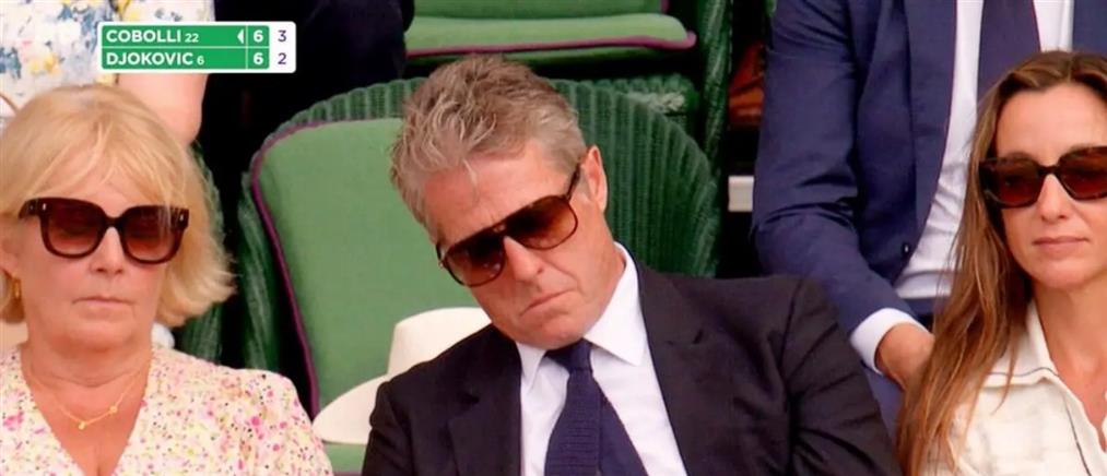 Wimbledon 2025: Ο Χιου Γκραντ αποκοιμήθηκε στο βασιλικό θεωρείο