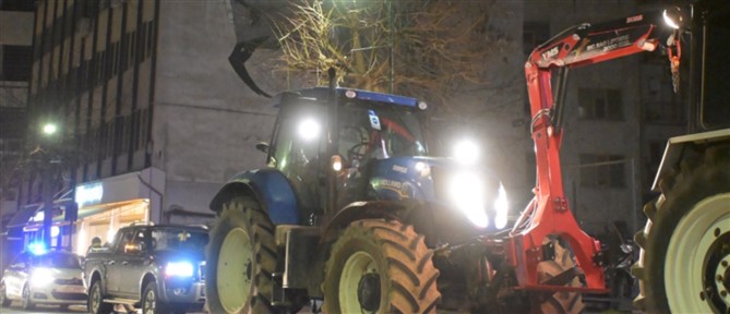 Λάρισα: Τα τρακτέρ επέστρεψαν στο κέντρο της πόλης