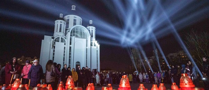 H Κάγια Κάλας και 12 ΥΠΕΞ της ΕΕ στην Μπούτσα της Ουκρανίας