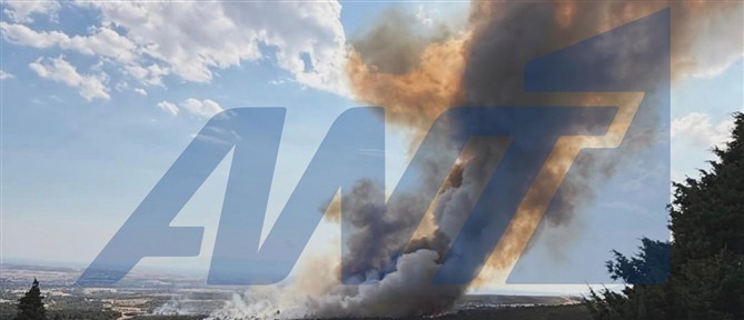 Μάχη με τις φλόγες στο Πετροχώρι Ξάνθης - Επιχειρούν 9 εναέρια μέσα