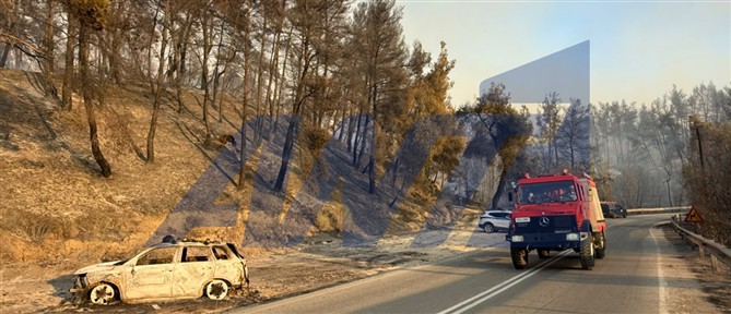 Χαλκιδική: Σε επιφυλακή 227 πυροσβέστες για αναζωπυρώσεις – Κλειστός ο δρόμος Σίβηρης-Φούρκας