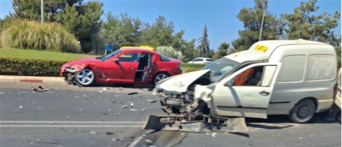 Χανιά: Σοβαρό τροχαίο ατύχημα στον δρόμο προς το αεροδρόμιο