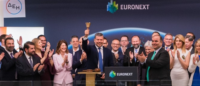 Euronext Athens - ΔΕΗ: Εισαγωγή προς διαπραγμάτευση νέων μετοχών - Κήρυξη έναρξης συνεδρίασης