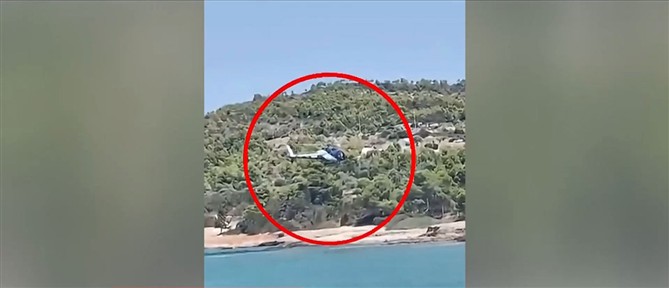 Σπέτσες: Εισαγγελική παρέμβαση για την προσγείωση ελικοπτέρου σε παραλία – Τι υποστήριξαν οι χειριστές