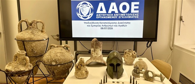 Συνελήφθη 71χρονος που είχε στην κατοχή του αρχαιότητες