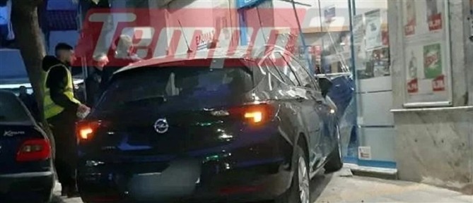 Πάτρα: Αυτοκίνητο μπούκαρε… σε σούπερ μάρκετ