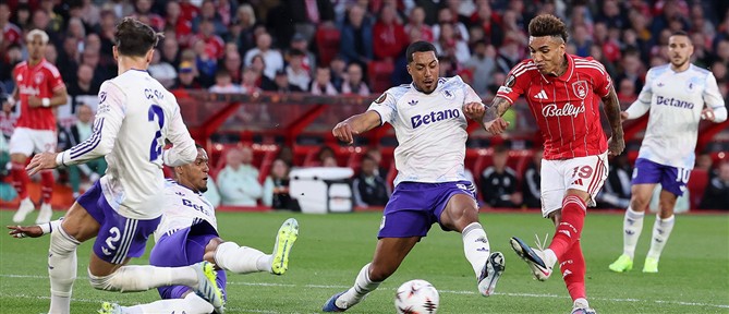 UEFA Europa League: Άστον Βίλα – Νότιγχαμ Φόρεστ έρχεται απόψε στον ΑΝΤ1