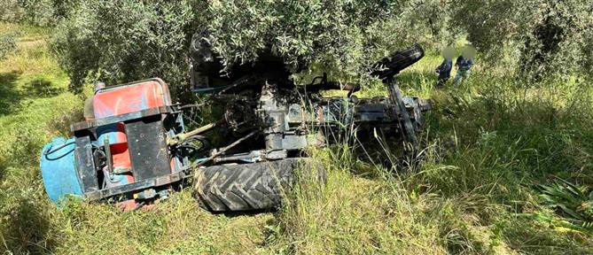 Μεσσήνη: Αγρότης καταπλακώθηκε από το τρακτέρ του