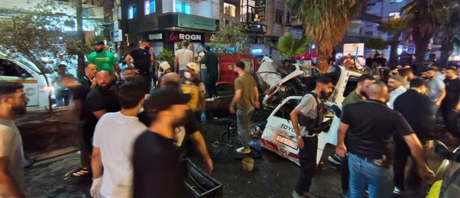 Συρία: Πολύνεκρη έκρηξη βόμβας σε λεωφορείο (βίντεο)