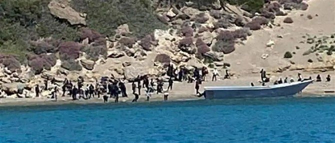 Μετανάστες αποβιβάστηκαν στα νότια παράλια της Κρήτης