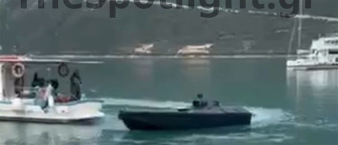 Λευκάδα: Ψαράδες εντόπισαν μη επανδρωμένο σκάφος σε σπηλιά