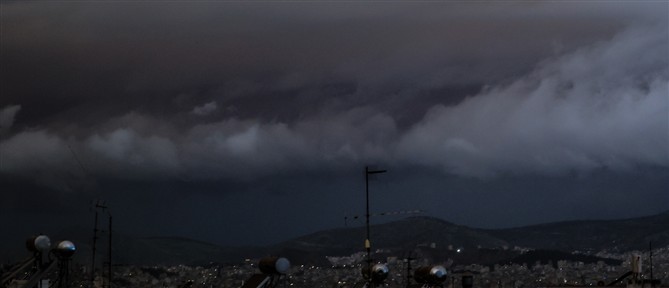 Πεντέλη - "Erminio": Καταστροφές στον περιμετρικό δρόμο από Ντράφι προς Νταού