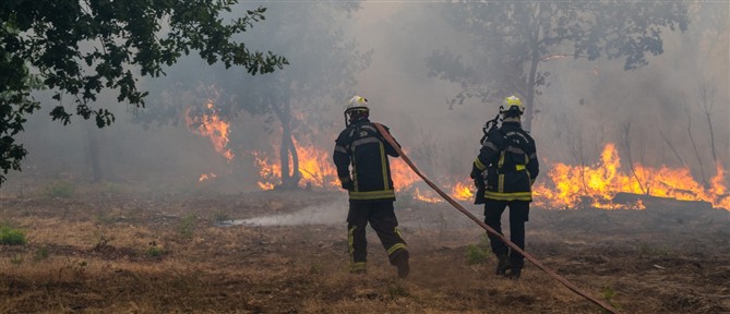 Βέλγιο: Υπό έλεγχο η φωτιά στο Χάι Φενς – Σύμμαχος η βροχή και οι άνεμοι