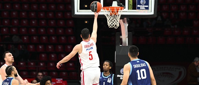 Ολυμπιακός – Μύκονος: Απολαυστικοί οι Πειραιώτες με κορυφαίο τον Νετζήπογλου