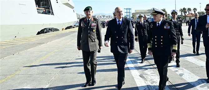 Διμερής συνάντηση Νίκου Δένδια με την Γαλλίδα ομόλογό του