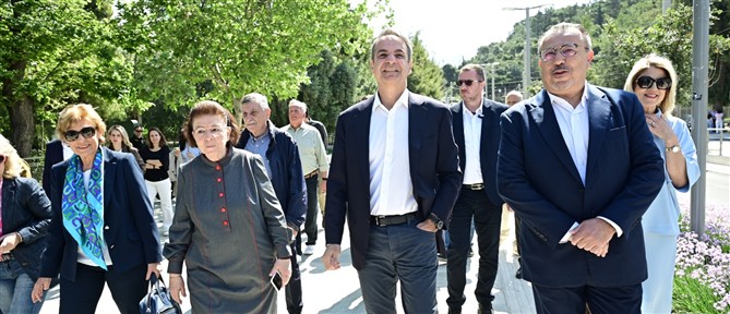 Μητσοτάκης για τα έργα ανάπλασης της Βασιλίσσης Όλγας: Ένα όραμα δεκαετιών σήμερα έχει γίνει πραγματικότητα