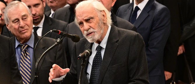 To αντίο του πολιτικού κόσμου στον Κωνσταντίνο  Τσουκαλά