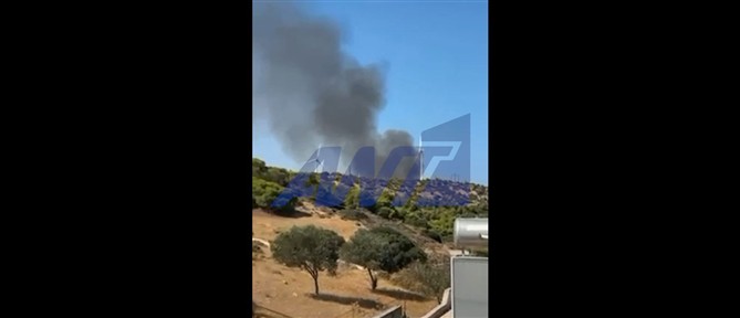 Ενισχύονται οι δυνάμεις στη πυρκαγιά στο Λαύριο - Ταχύπλοο καταφθάνει για την απομάκρυνση κατοίκων