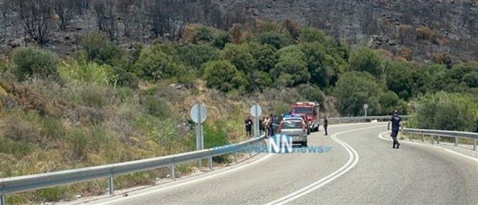 Ναύπακτος: Εκτροπή μηχανής με σοβαρό τραυματισμό (βίντεο)