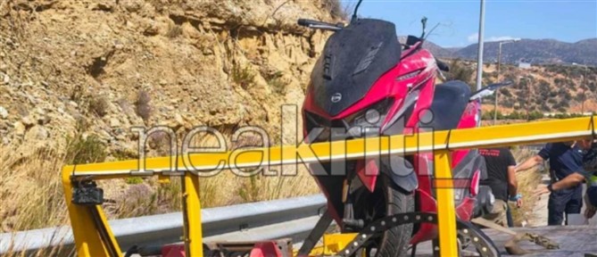 Κρήτη: Νεκρός 55χρονος μοτοσικλετιστής σε τροχαίο στον ΒΟΑΚ